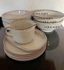 9 x IKEA GLADELIG Teller  Frühstücksteller Schüssel Offenform Platte Kännchen