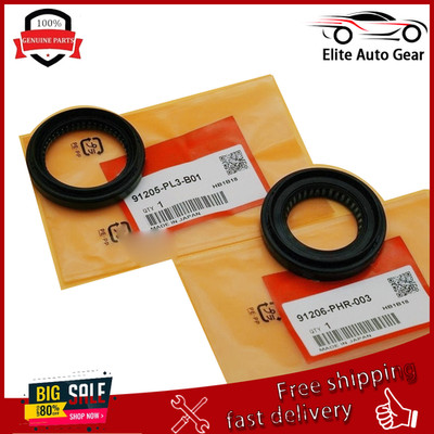 For Honda INTEGRA 1988-1993 2× 91205-PL3-B01 & 91206-PHR-003 Drive Axle Seal