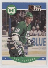 1990-91 Pro Set Pat Verbeek #112 7k6