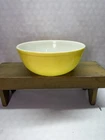PYREX 404 Yellow Nesting Mixing Bowl 4 Qt Vintage Primary Color Large USA MCM
