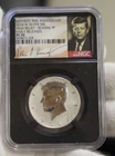 2014 W Kennedy Silver 50c High Relief NGC PF70 Reverse Proof ER