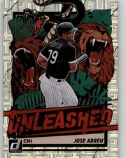 2021 Donruss Jose Abreu Unleashed Vector #UNL10 Chicago White Sox