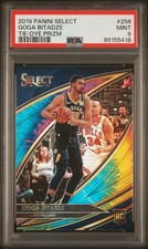 2019 PANINI SELECT TIE-DYE PRIZM #256 GOGA BITADZE ROOKIE RC 22/25 PSA 9