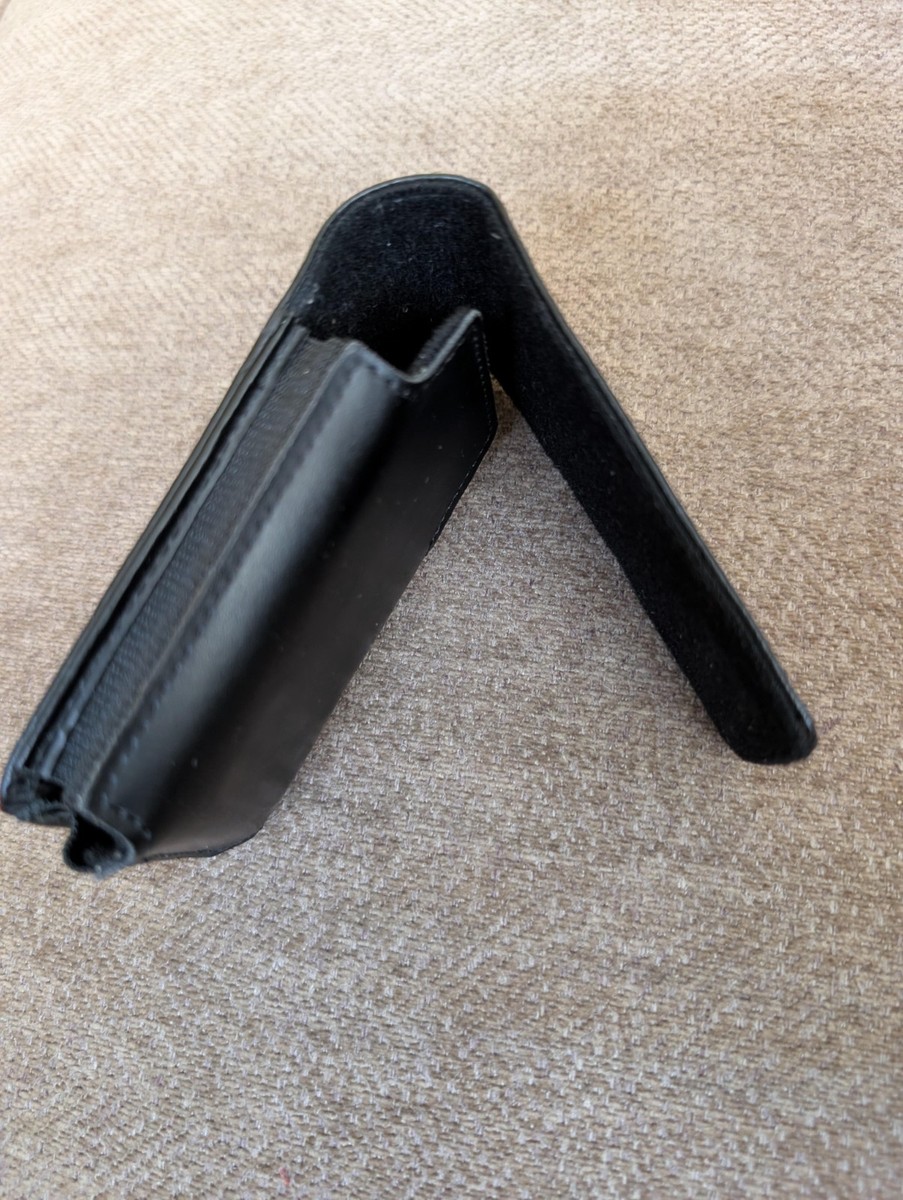 Nikon Coolpix Camera Case Black Leather, Magnetic Flap Closure | eBay