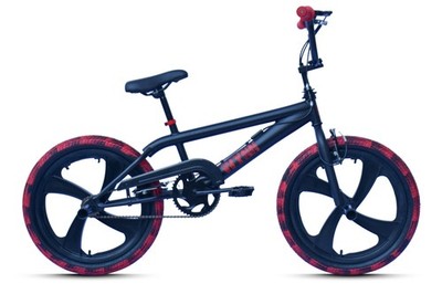 BMX Freestyle Fahrrad 20 Zoll WYNN Singlespeed V-Brake 360 Rotor Mag Wheels