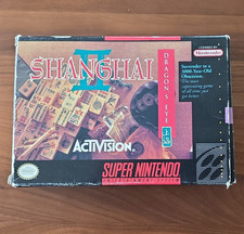 Activision Shanghai II Nintendo SNES Cartridge Case / Box Only