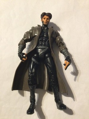 2004 Marvel Legends GAMBIT With Disk Shooter Figure 6  ( Loose- Incomplete )