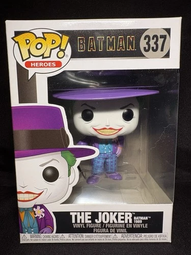 Funko Pop! Heroes - Batman 1989 - The Joker - #337 - Protector Offered