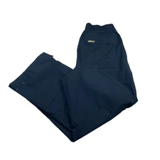 Zero Restriction Men's Stretch Waist Gore-Tex Rain/Wind Golf Pants Black • Large