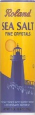 Roland Foods Fine Crystal Sea Salt, Specialty Imported 26.4 Ounce Pack of 1