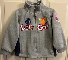 Nick JR The Backyardigans Zipper Jacket Toddler Size 4T 2005 Vintage Viacom