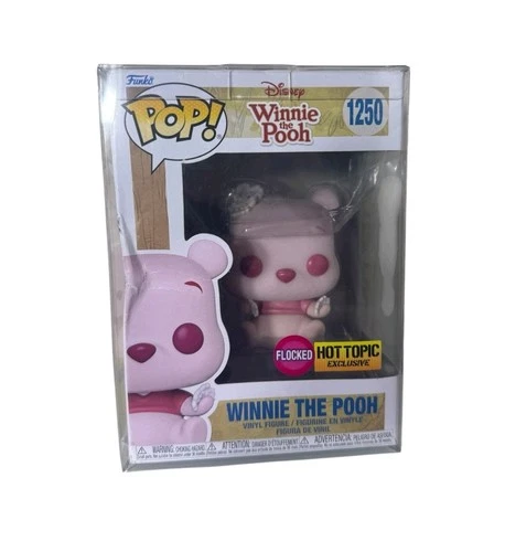 Funko Pop! Vinyl: Winnie the Pooh #1250 Disney Flocked Hot Topic Exclusive