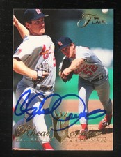 AUTOGRAPHED - Rheal Cormier Fleer #224 St. Louis Cardinals 1994 MLB