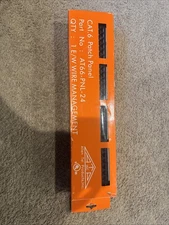 Allen Tel Products AT66-PNL-24 E/W CAT6 WIRE MAMAGEMENT PATCH PANEL
