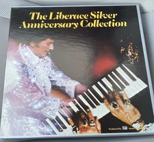 The Liberace Silver Anniversary Collection GRT Music 33 rpm VINYL 5 LP Box Set