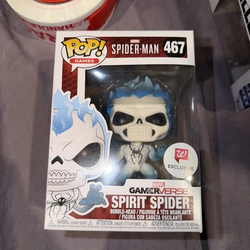 Funko Pop! Marvel Spirit Spider #467 Walgreens Exclusive Vinyl Figure figure