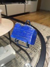 Lapiz Lazuli Pure 431 Grams Genuine Rock With Pyrite from Afghanistan