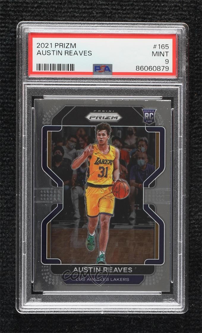 2021-22 Panini Prizm Austin Reaves #165 PSA 9 MINT 18gu