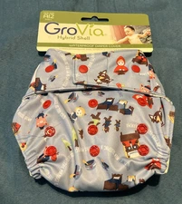 GroVia Snap Shell AI2 Cloth Diaper – Once Upon a Time Nicki’s Exclusive 2016 NIP
