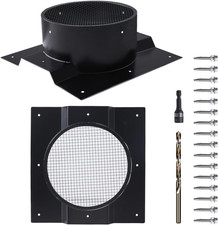 8-inch Heavy-duty Ocean Shipping Container Roof Vent Adapter Suitable For Cyclo