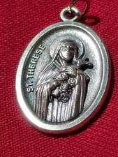 St Therese of Lisieux Little Flower Of Jesus medal New Italy 