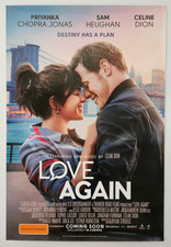 Love Again (Priyanka Chopra, Sam Heughan) Original Movie Poster 27x40 WALL ART