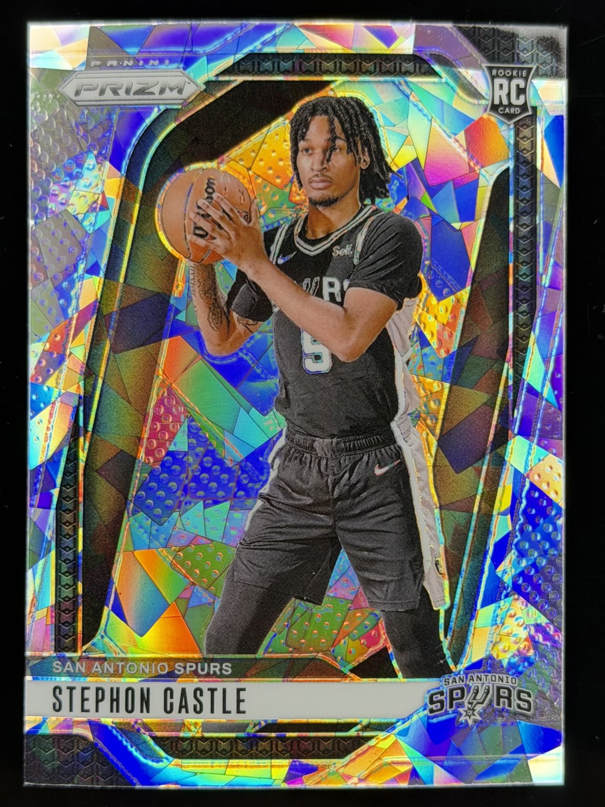 2024-25 Panini Prizm - Stephon Castle #234 Ice Prizm (RC)
