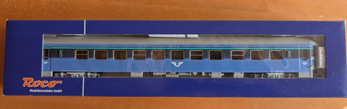 Roco 44726 - 2te Klasse Personenwagen der SJ in blauer Lackierung. | Condition: Gebraucht