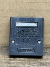 Nintendo GameCube Black Memory Card 251 DOL-014 - Tested and Working