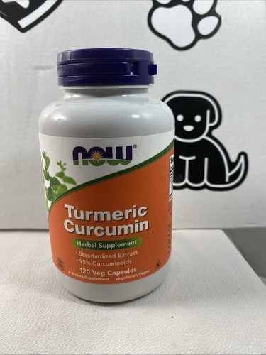 NOW Foods Curcumine Turmeric 120 Gélules - Complément Alimentaire - Neuf Original US