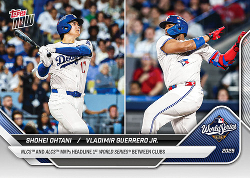 2025 Topps Now 893 Shohei Ohtani / Vladimir Guerrero