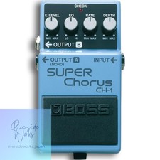 BOSS CH-1 SUPER Chorus Guitar Effect Pedal 5-Year Warranty