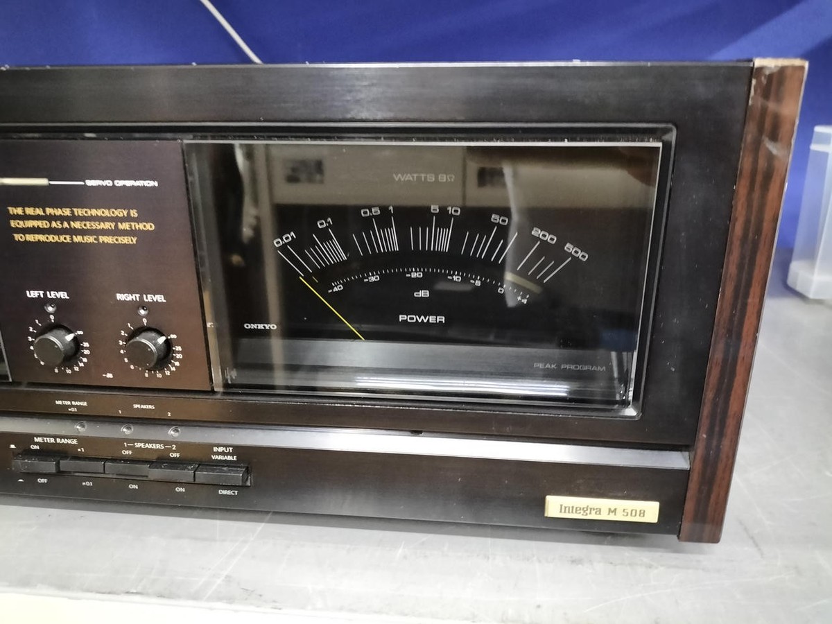 ONKYO Integra P-308/Integra M-508アンプセット Vintage Onkyo Grand Integra Set // M-508 Solid-State