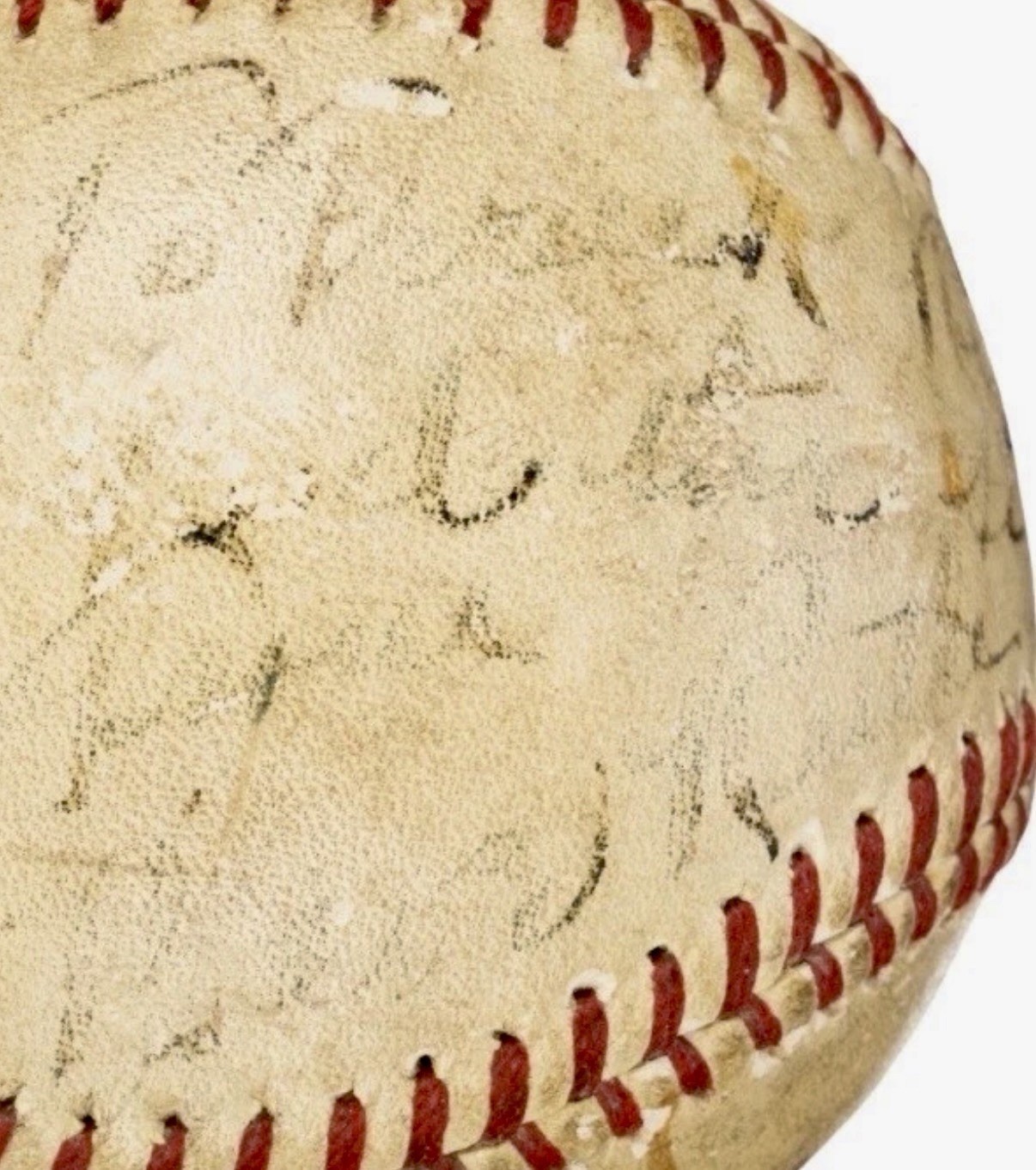 Babe Ruth Autographed Signed 1930 Single & Inscribed Baseball Beckett LOA & PSA LOA 