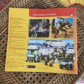 lego city 7642 manual only book 2 only NO bricks