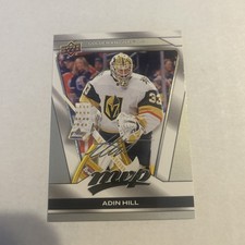 2025-26 Upper Deck MVP Silver Script #145 Adin Hill