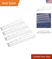 Compact Mahjong Tile Rack & Pusher Combo -  Acrylic Design for 4 Players