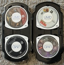 Lot of 8 Sony Playstation Portable PSP Games  Movies With Hard Shell Case