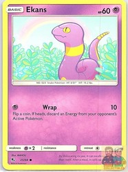 Ekans 25/68 Hidden Fates Common