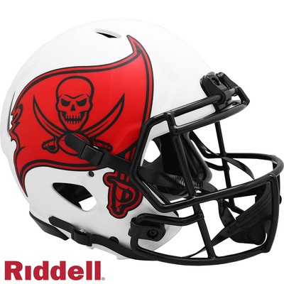Tampa Bay Buccaneers Helmet Riddell Authentic Full Size Speed Style Lunar Eclips