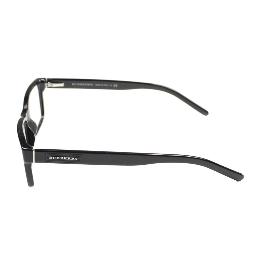 Burberry BE2108-3001 Rectangular Men's Acetate Eyeglasses Black