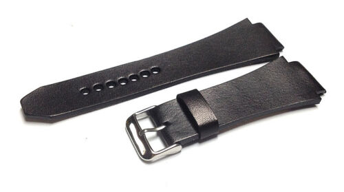 Bracelet de montre en cuir véritable / bracelet de remplacement pour échange Armani AX1008 AX1010 - Photo 1/1