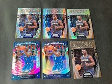 Lot of six (6) Zion Williamson cards (5 prizms) Mindset All-Americans Duke RC