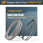 Powertec 59-1/2 Inch Bandsaw Blades Assortment for Woodworking 9" Band Saw, 2Pk