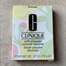 Clinique Soft Pressed Powder Blusher Blush 01 New Clover 0.26oz/7.6g Full Sz NIB