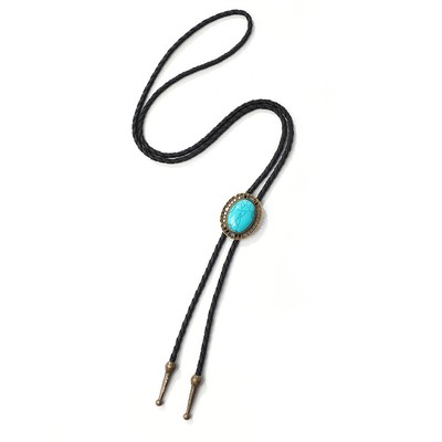 Bolo Tie Krawatte Hemdkette Western Cowboy Einstellbar Für Herren