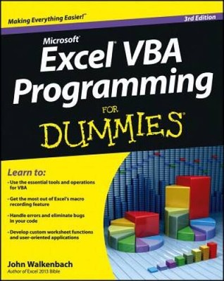 Excel VBA Programming For Dummies - Paperback By Walkenbach, John - ACCEPTABLE