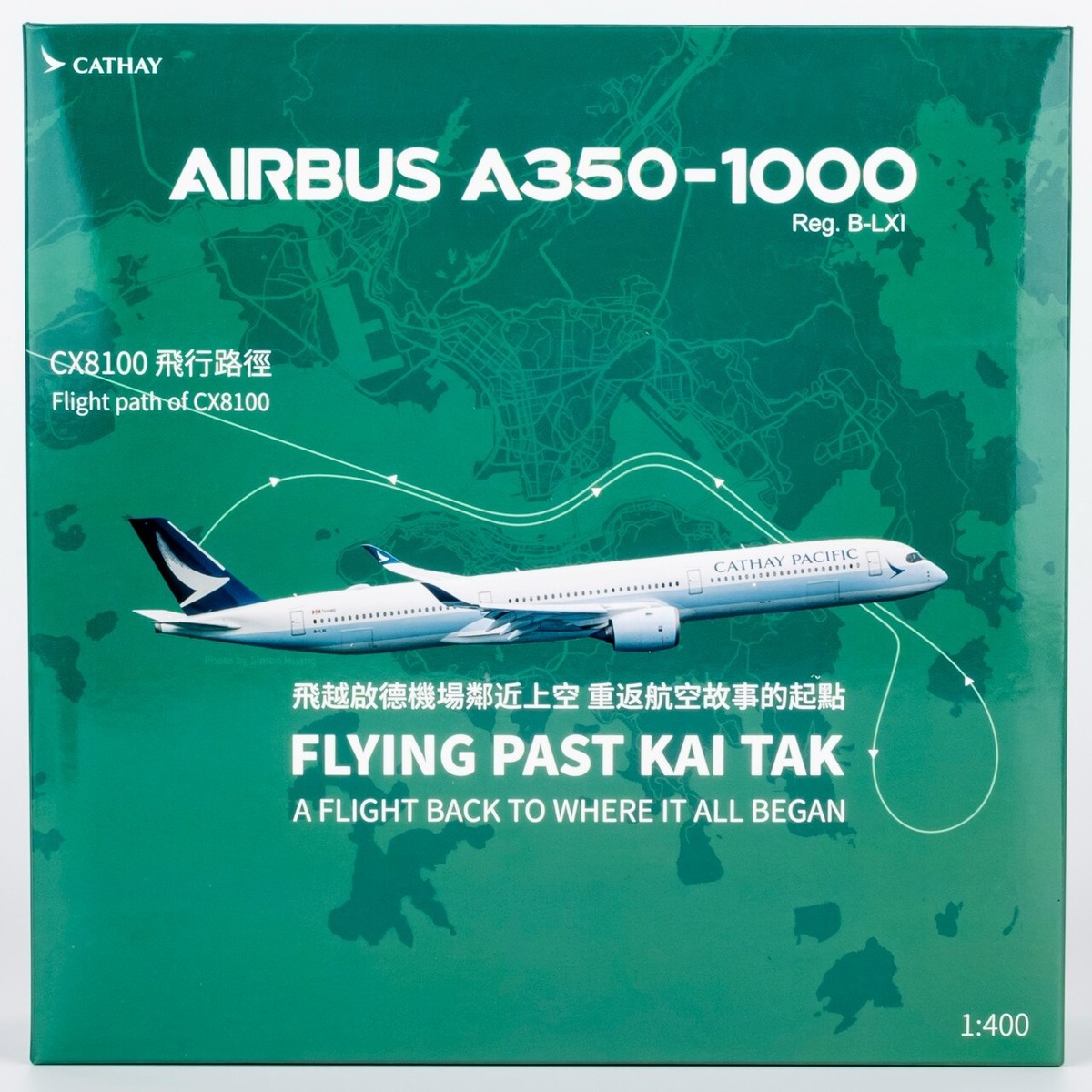 1:400 NG Model Cathay Pacific Airbus A350-1000 B-LXI Diecast