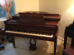 baldwin hamilton baby grand piano