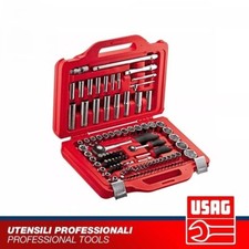 Cassetta Utensili USAG - Con Bussole Esagonali, 22 Pezzi, Maniglia Ergonomica - Foto 12